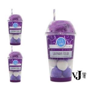 Fizz & Bubble Fields Bath Fizzy Milkshake Bomb Lot of 3